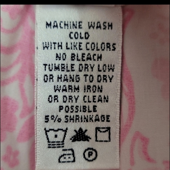 Lilly Pulitzer Liza Capri Pants in Boardwalk Cafe Vintage White Label - Picture 7 of 7